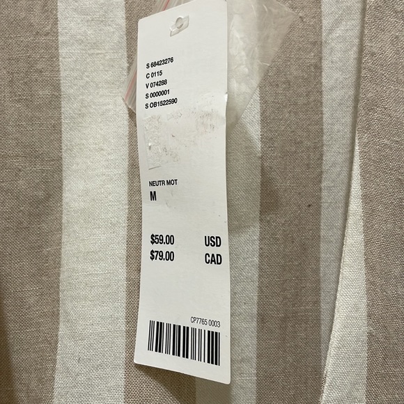 Urban Outfitters striped vest (sz m) - Picture 3 of 8